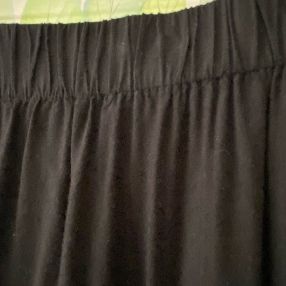 Axel Hazel Black Embroidered Hi-lo Boho Skirt M - Picture 4 of 6